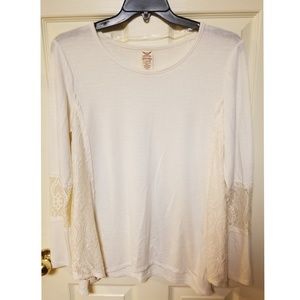 Large (12-14) Faded Glory Long Sleeved Shirt
